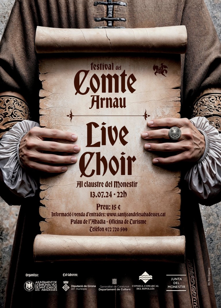 Cartells Festival Comte Arnau 2024 Live Choir min Medium