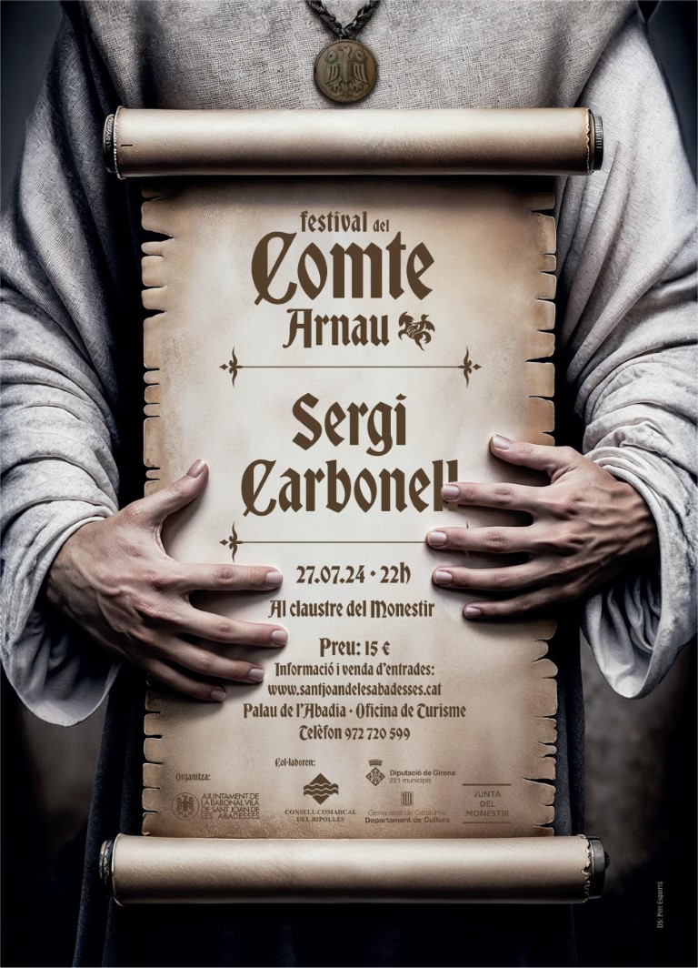 Cartells Festival Comte Arnau 2024 Sergi Carbonell Medium