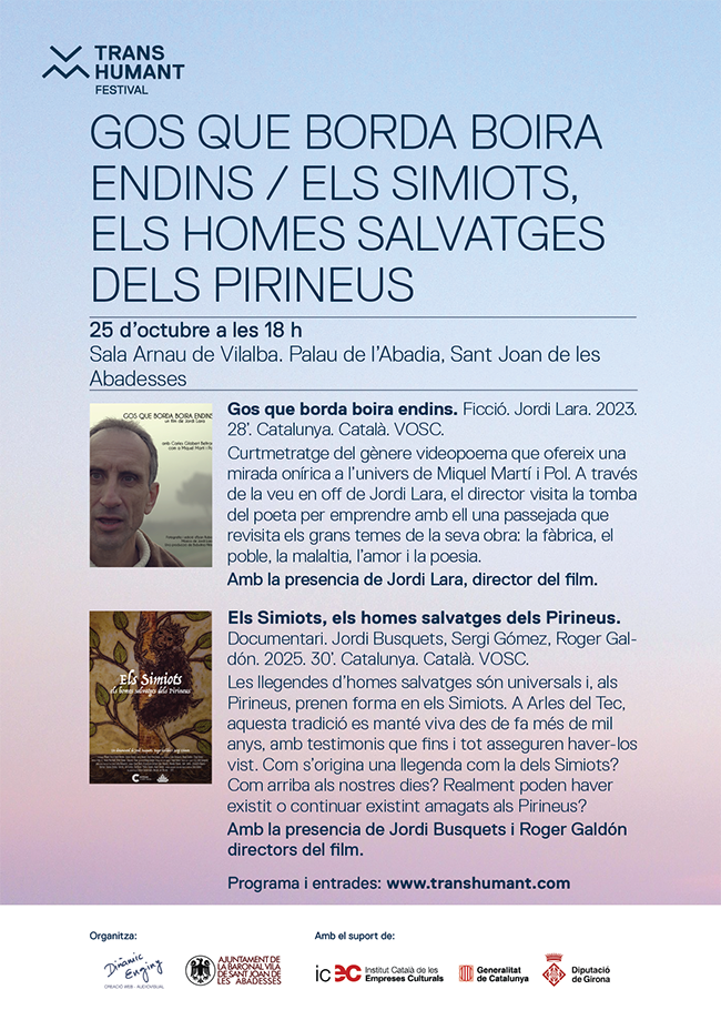 Transhumant Sant Joan de les Abadesses Cartell agenda