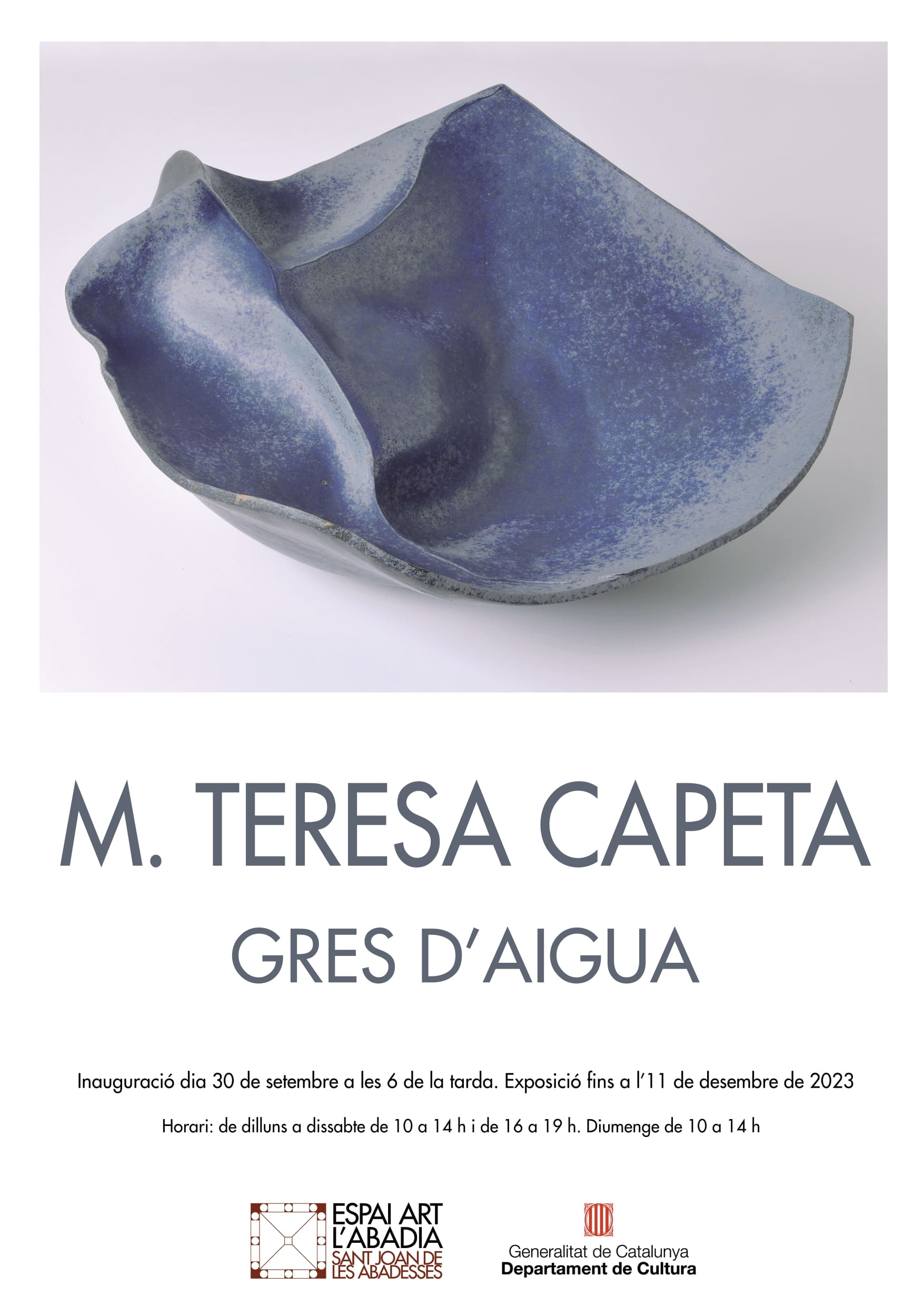 cartell M.TERESA CAPETA nova data finalitzaci