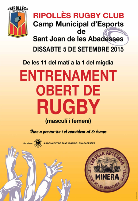 Cartell rugby agenda