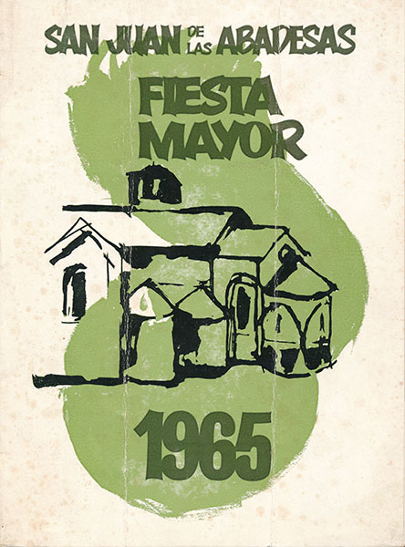 1965 PROGRAMA FESTA MAJOR